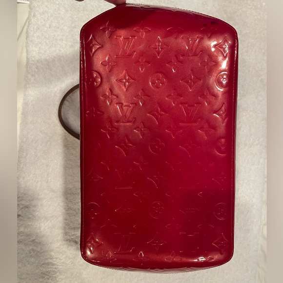 EUC Louis Vuitton Pomme DAmour Monogram Vernis Bellevue Bag PM - Picture 5 of 15